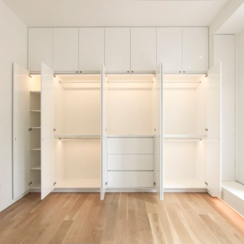 Wardrobes Spray Painting